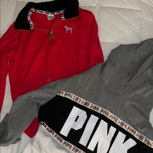 PINK Pullovers Set 2